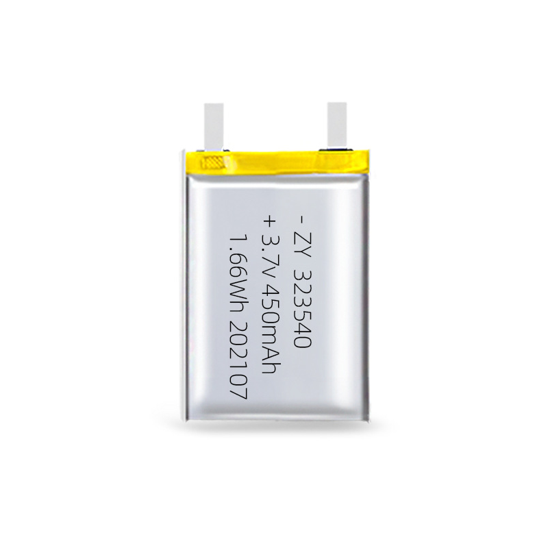 3.7V 323540 450mAh 美容仪器锂电池  洁面仪电池